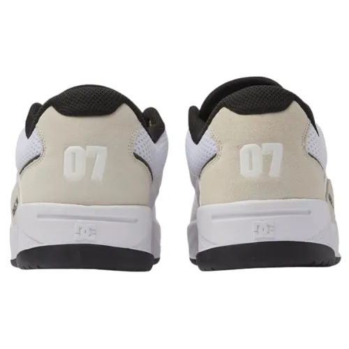 DC Construct White Black Green Mens Skate Shoes [Size: US 9]