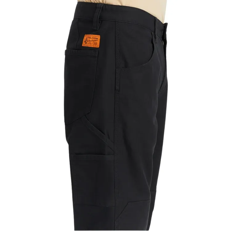 Volcom Caliper Relaxed Work Black Pants [Size: 33]