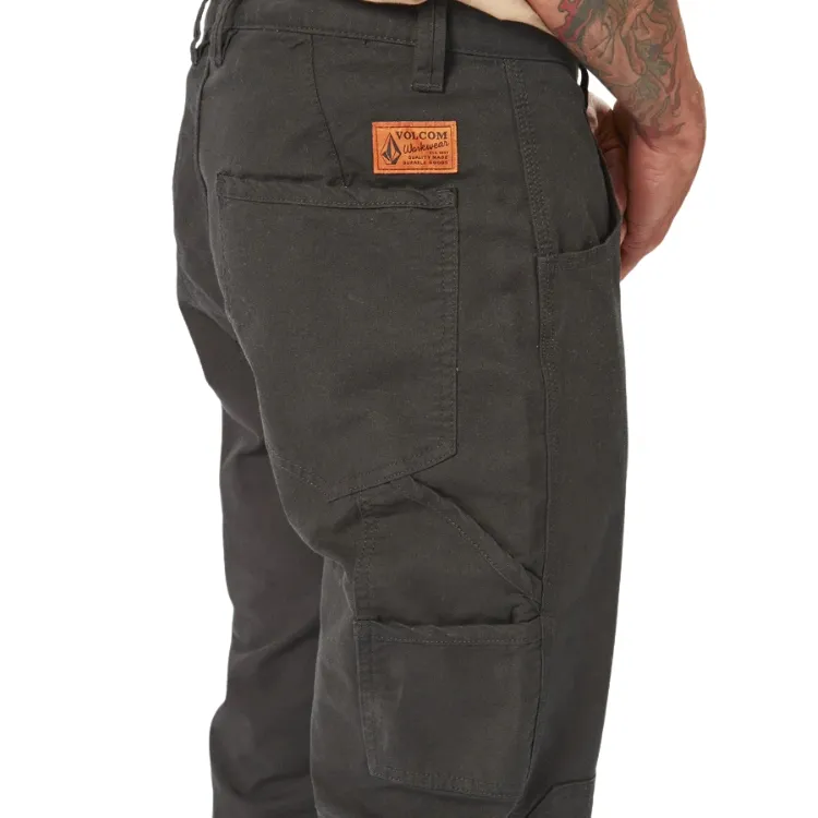 Volcom Caliper Work Black Pants [Size: 32]