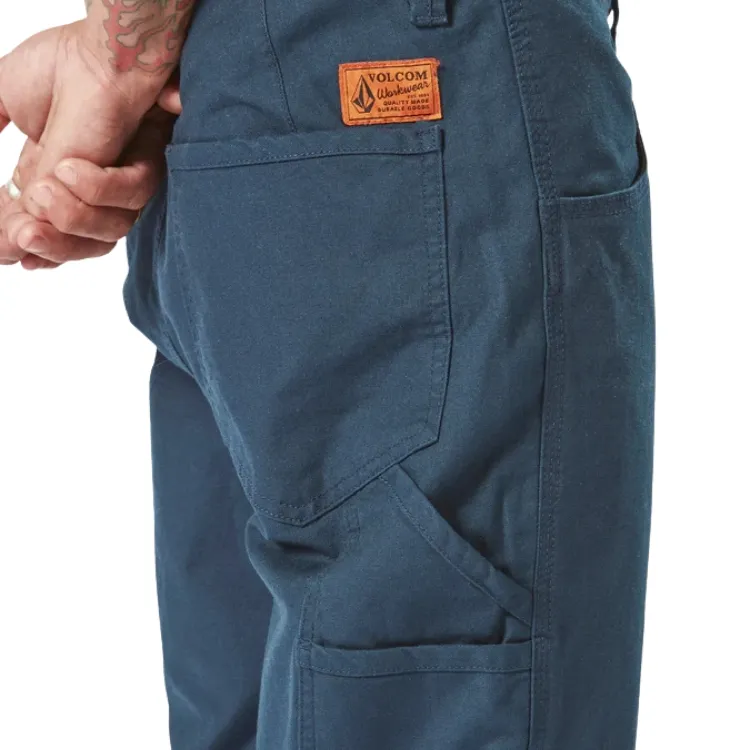 Volcom Caliper Work Navy Pants [Size: 34]