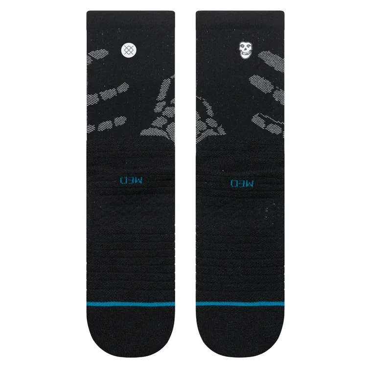 Stance X Misfits Hands Black Large Mens Socks