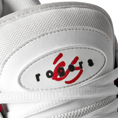 Es TJ Rogers White Red Mens Skate Shoes [Size: US 12]