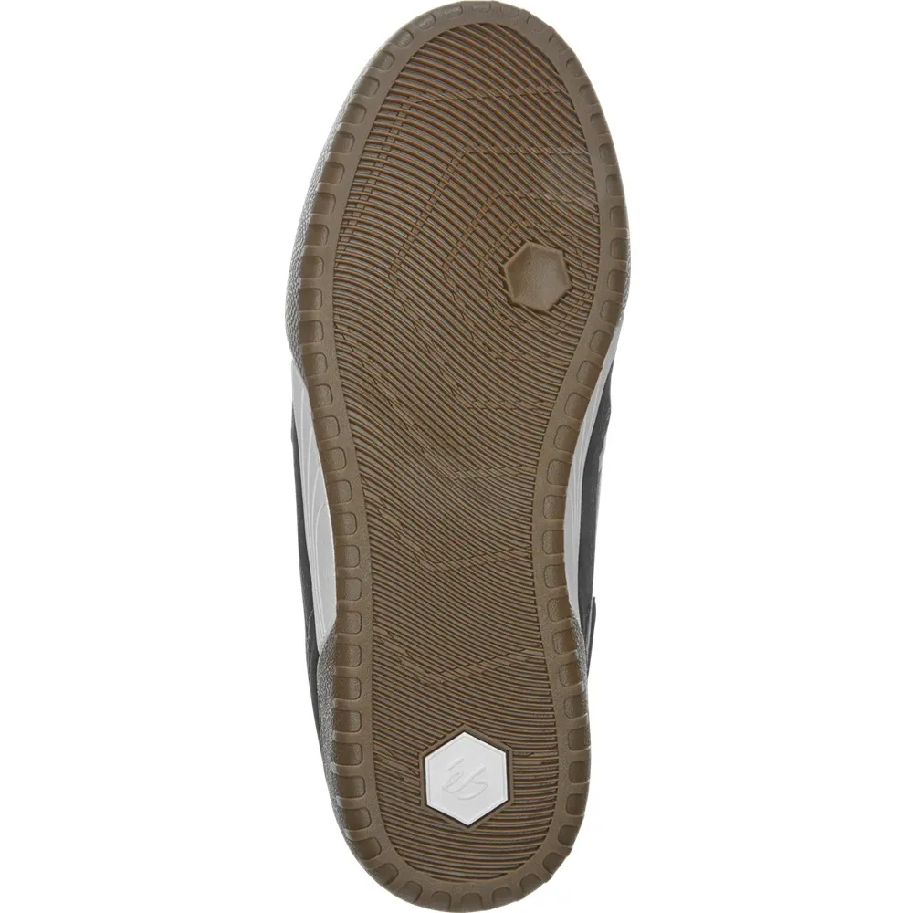 Es Quattro Black Gum White Mens Skate Shoes [Size: US 9]