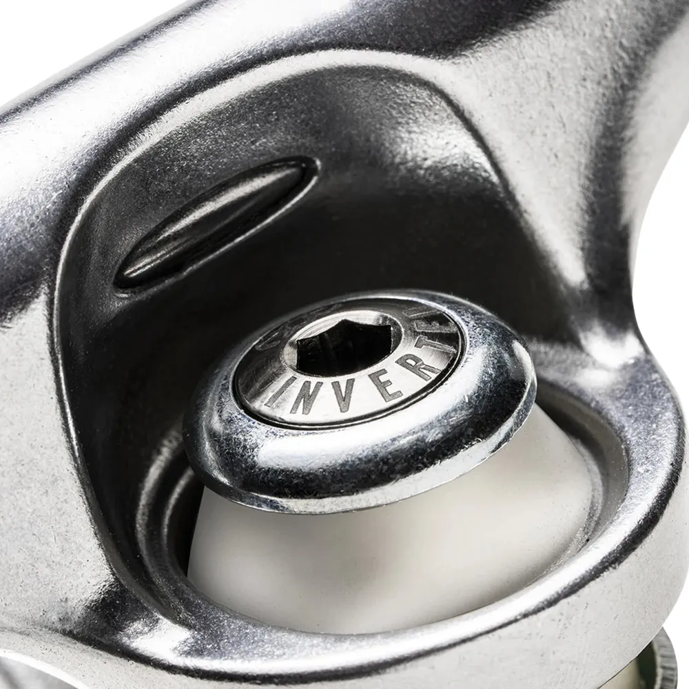 Ace AF1 Inverted Hollow Raw Polished Skateboard Trucks Set [Size: 44 AF1 (8.25")]