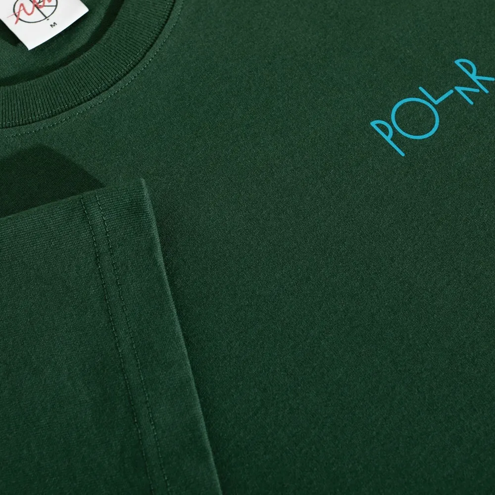 Polar Skate Co Blah Blah Blah Dark Green T-Shirt [Size: L]