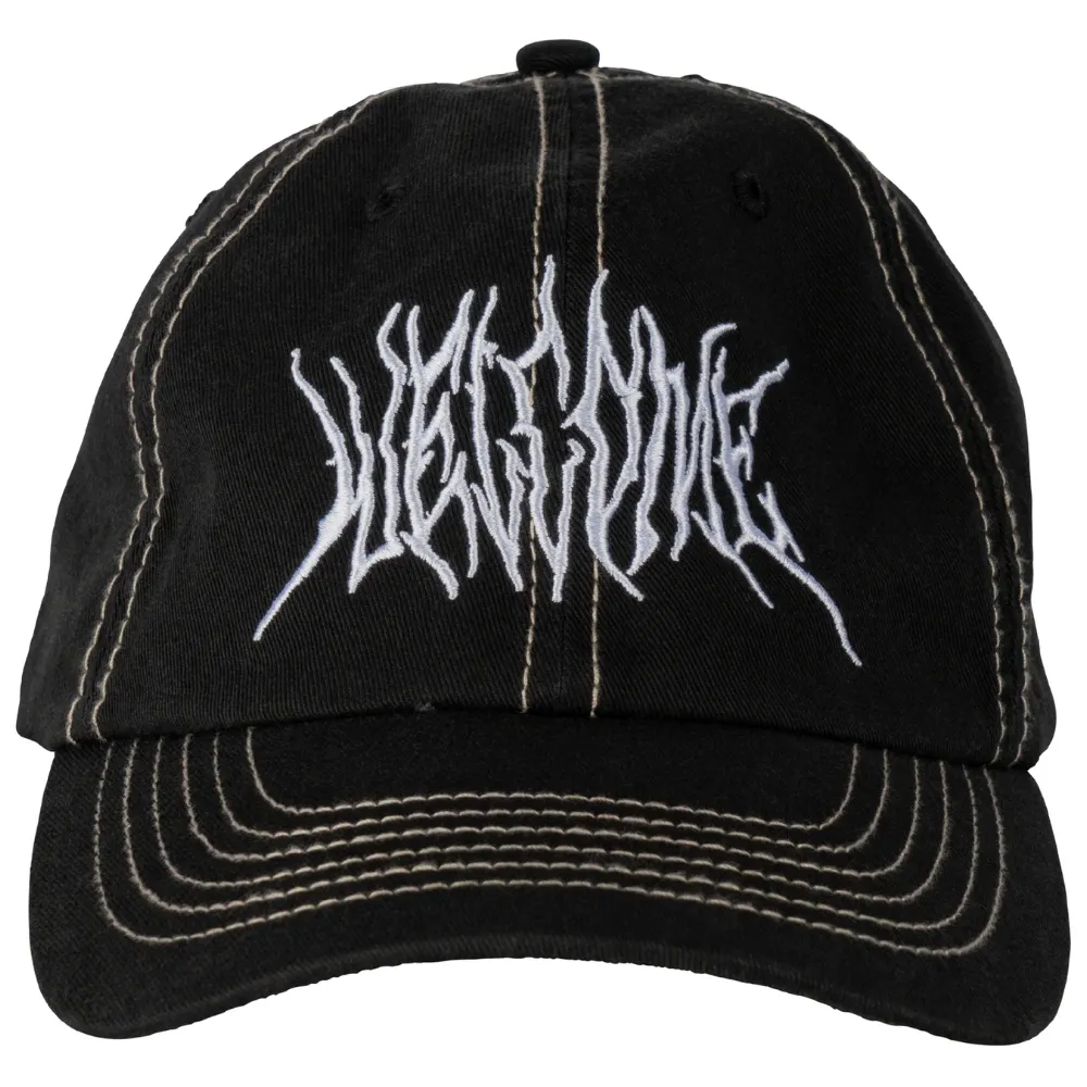 Welcome Skateboards Caste Black White Hat