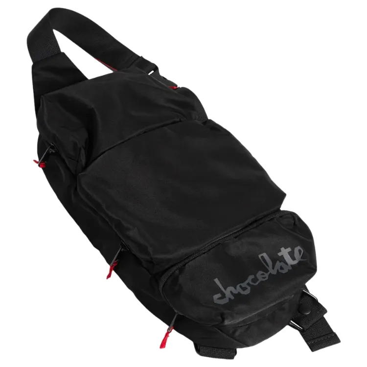 Chocolate Sling Sack Black Shoulder Bag