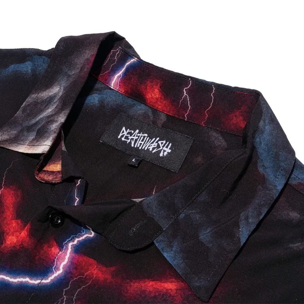 Deathwish Post Modern Button Up Shirt [Size: S]