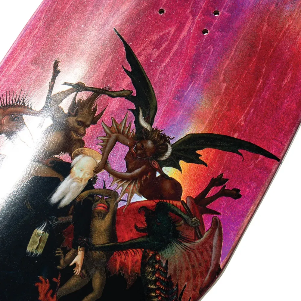 Welcome Torment On Dark Lord Dark Red 9.8 Skateboard Deck