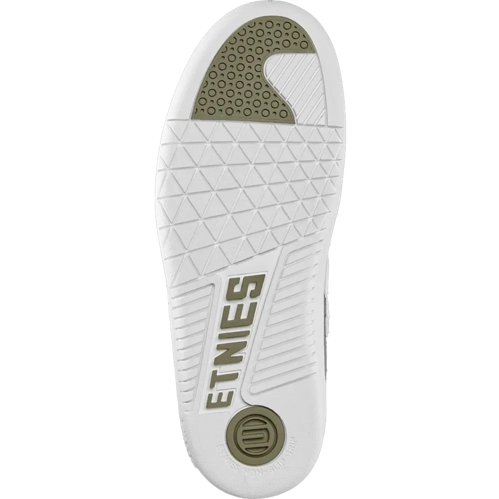 Etnies Locut Olive White Mens Skate Shoes [Size: US 9]