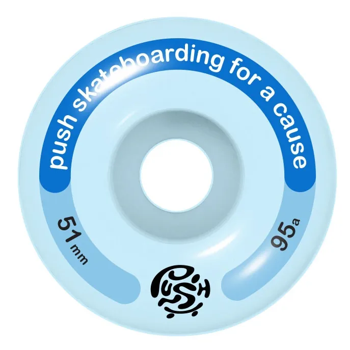 Push Mummy White 7.0 In-Complete Skateboard