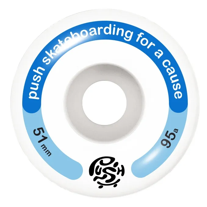 Push Double Thumb Pink 7.0 In-Complete Skateboard