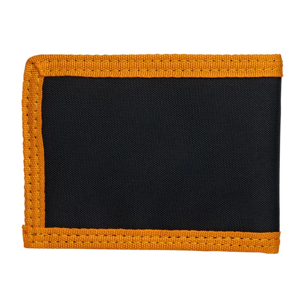 Spitfire Hellfire Black Orange Bifold Wallet