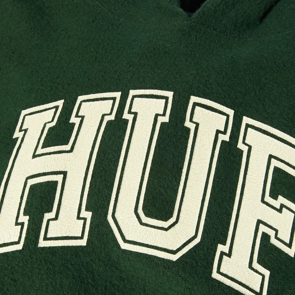 HUF Cracked Arch Reverse Forest Green Hoodie [Size: L]