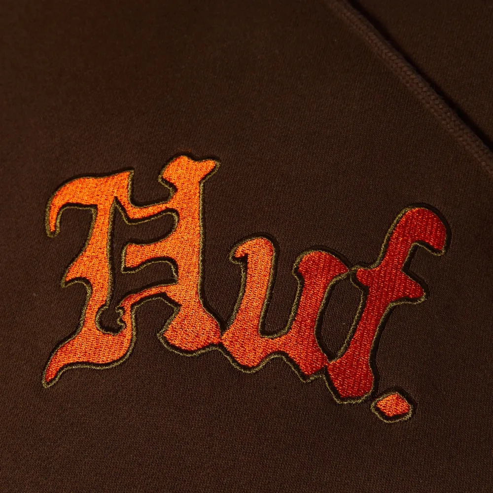 HUF Noble Chocolate Hoodie [Size: M]