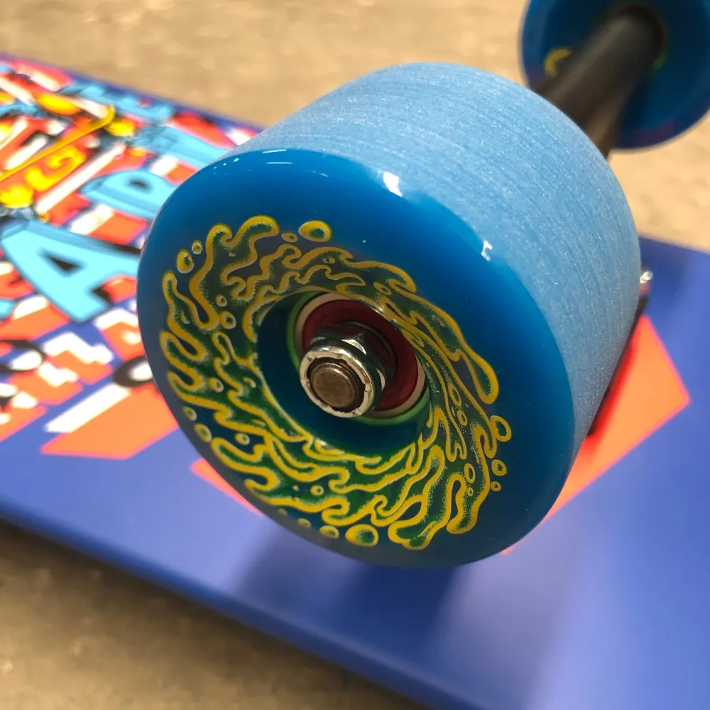 Kick Push Santa Cruz Grabke All Around 9.89 Custom Complete Skateboard