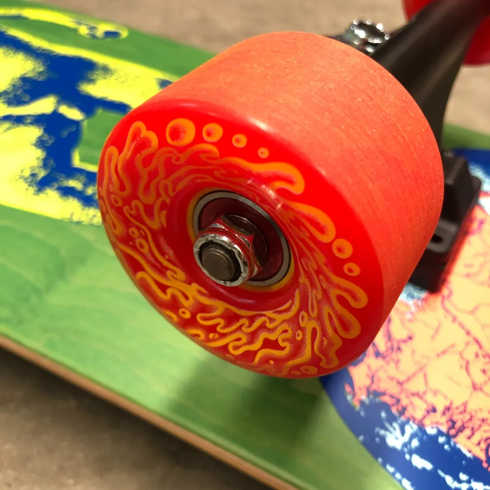 Kick Push Santa Cruz Salba Stomper 10.09 Custom Complete Skateboard