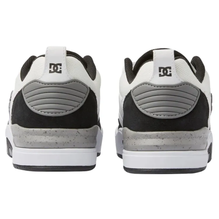 DC Ascend S White Black Black Mens Skate Shoes [Size: US 9]