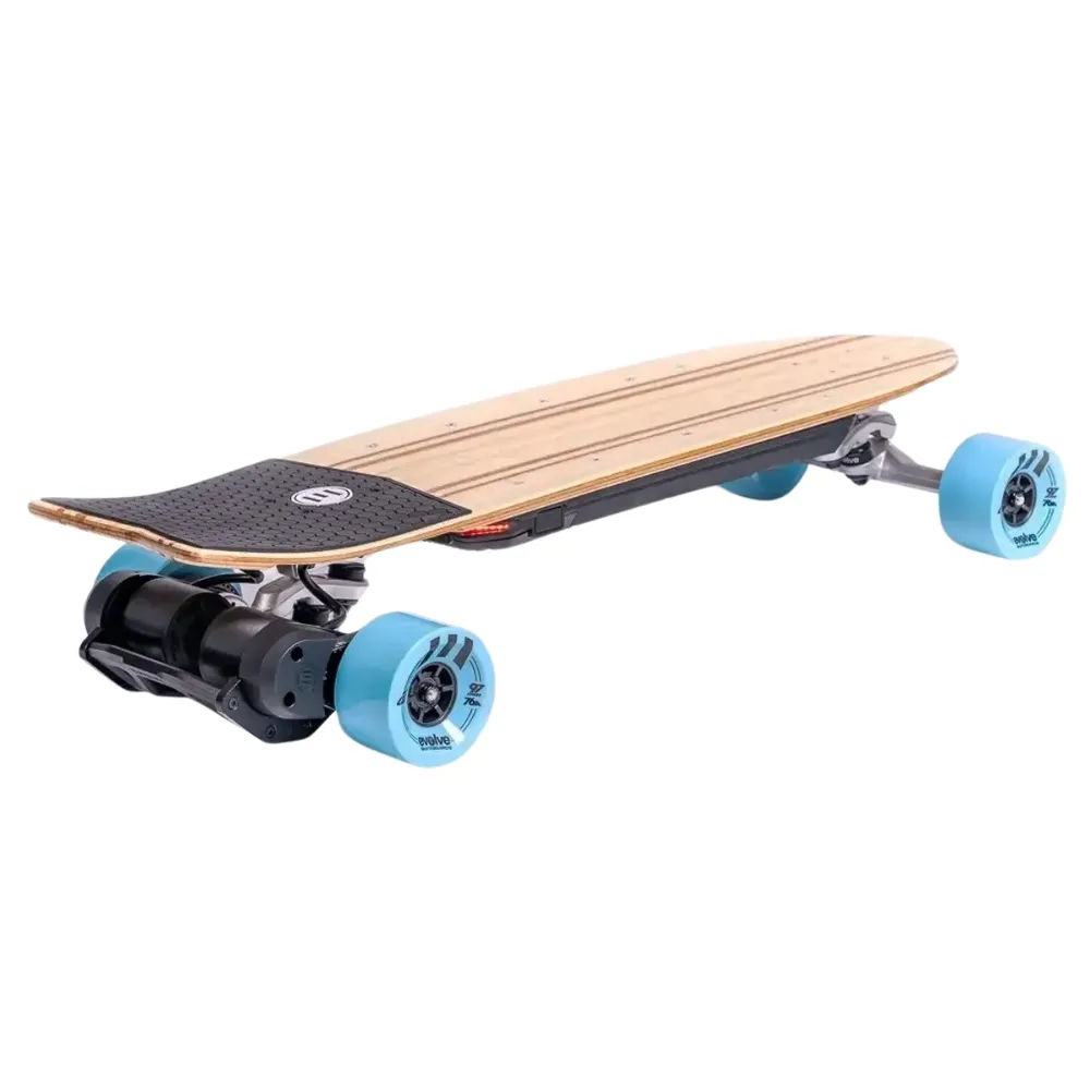 Evolve Stoke Ice Blue Wheels Electric Cruiser Skateboard