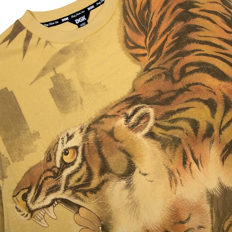 DGK Protector Tan Knit T-Shirt [Size: M]