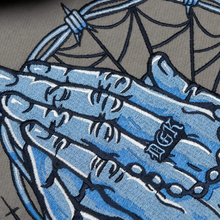 DGK Praise Silver Hoodie [Size: L]