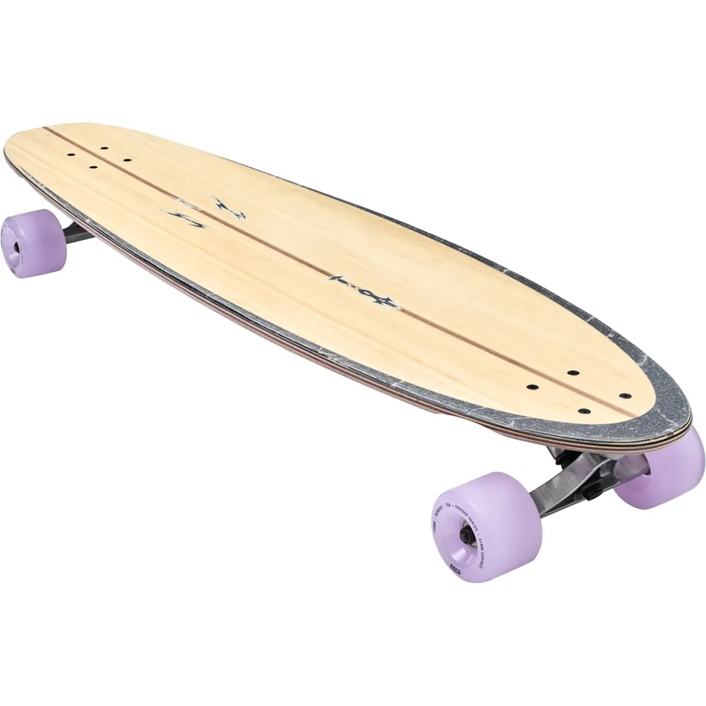 Globe Archer Classic Bamboo Purple 38 Longboard Skateboard