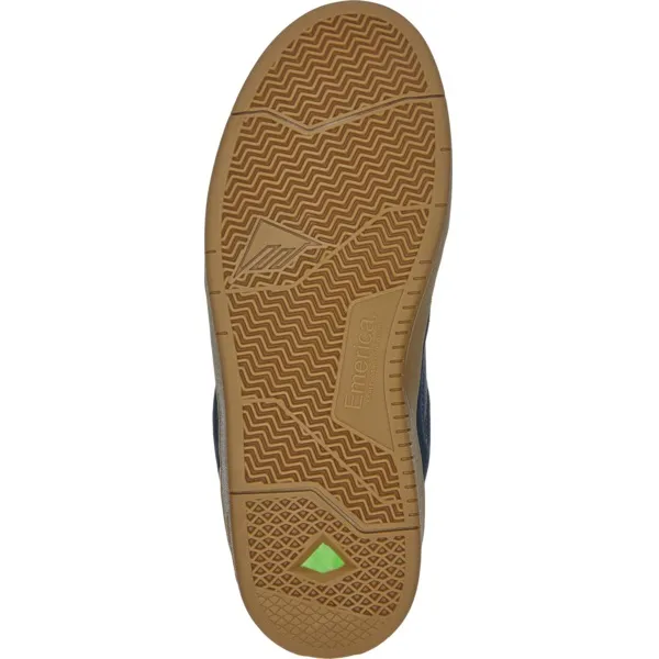 Emerica Mute Navy Gum Mens Skate Shoes [Size: US 10]