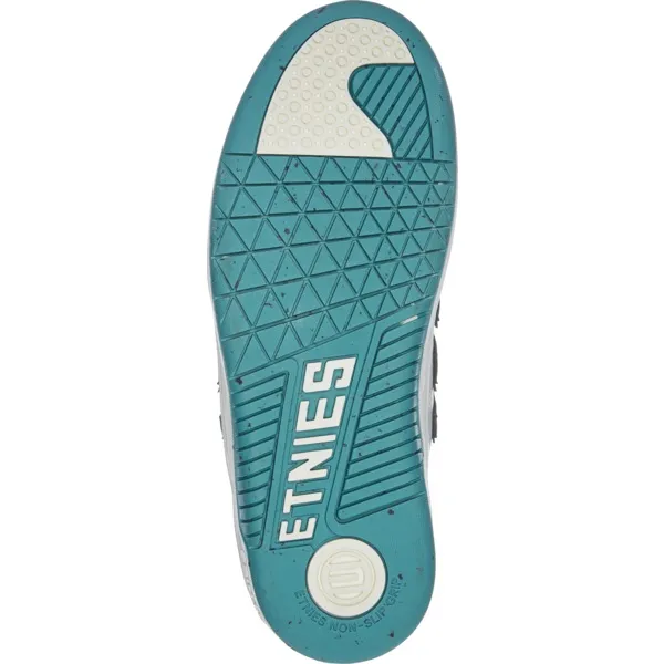 Etnies Locut White Black Green Mens Skate Shoes [Size: US 9]