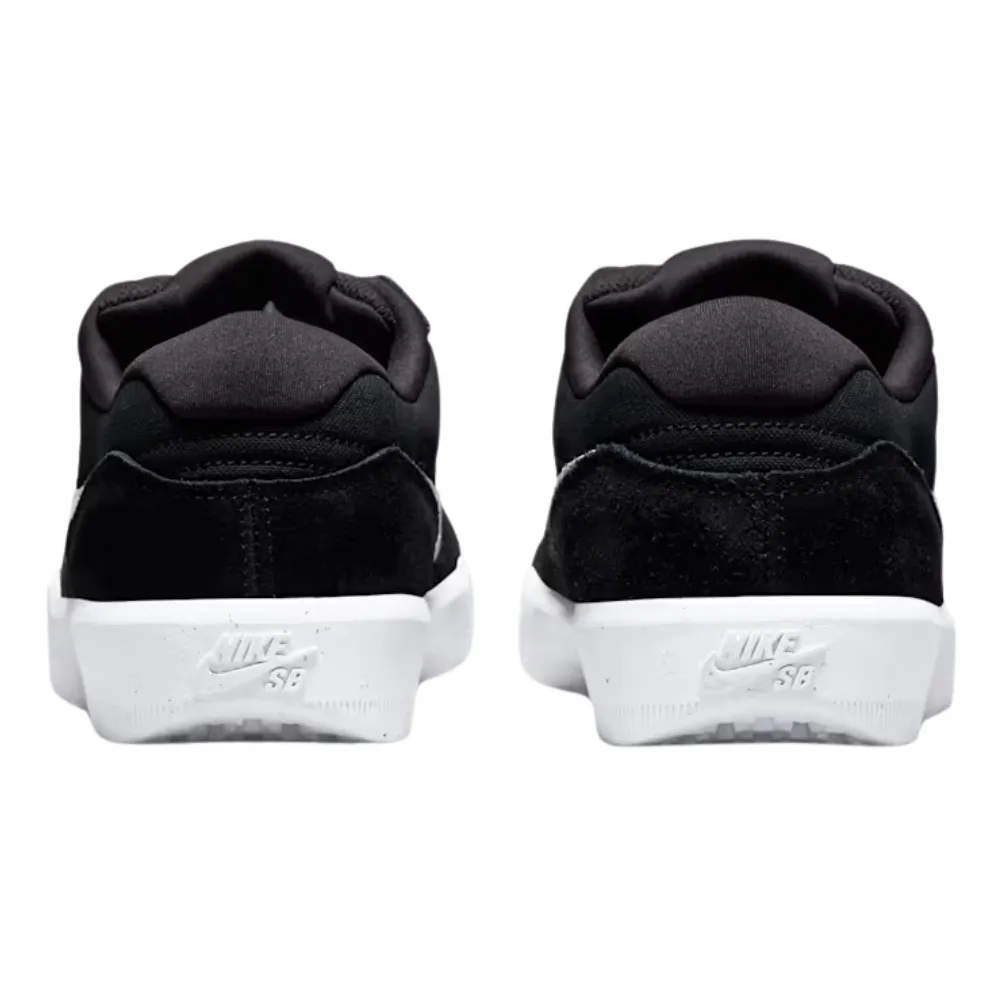 Nike SB Force 58 Black Black White Mens Skate Shoes [Size: US 9]