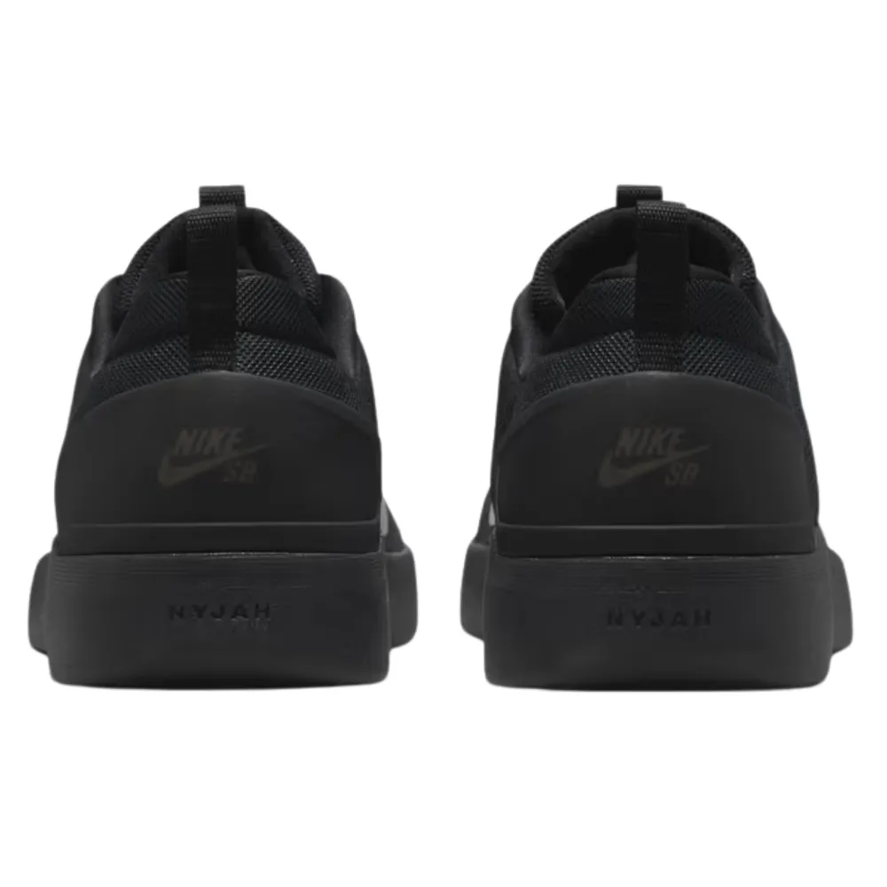 Nike SB Zoom Nyjah 4 Black White Mens Skate Shoes [Size: US 9]