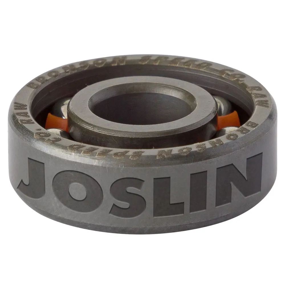 Bronson Chris Joslin 6 Ball Raw 8Pk Skateboard Bearings