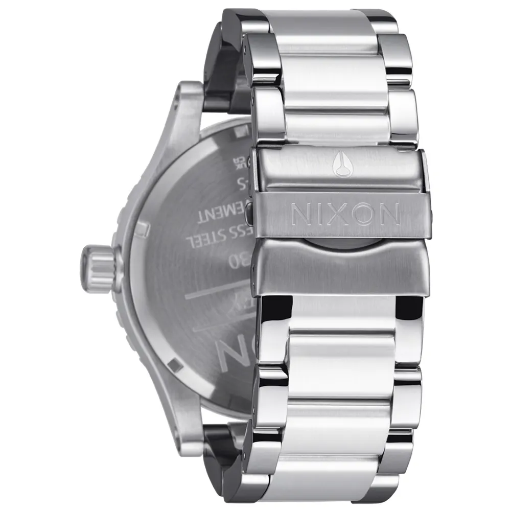 Nixon 51-30 Silver Denim Watch