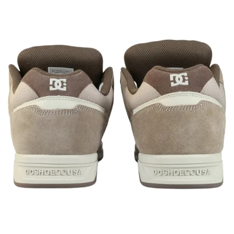 DC Stag Taupe Off White Mens Skate Shoes [Size: US 9]