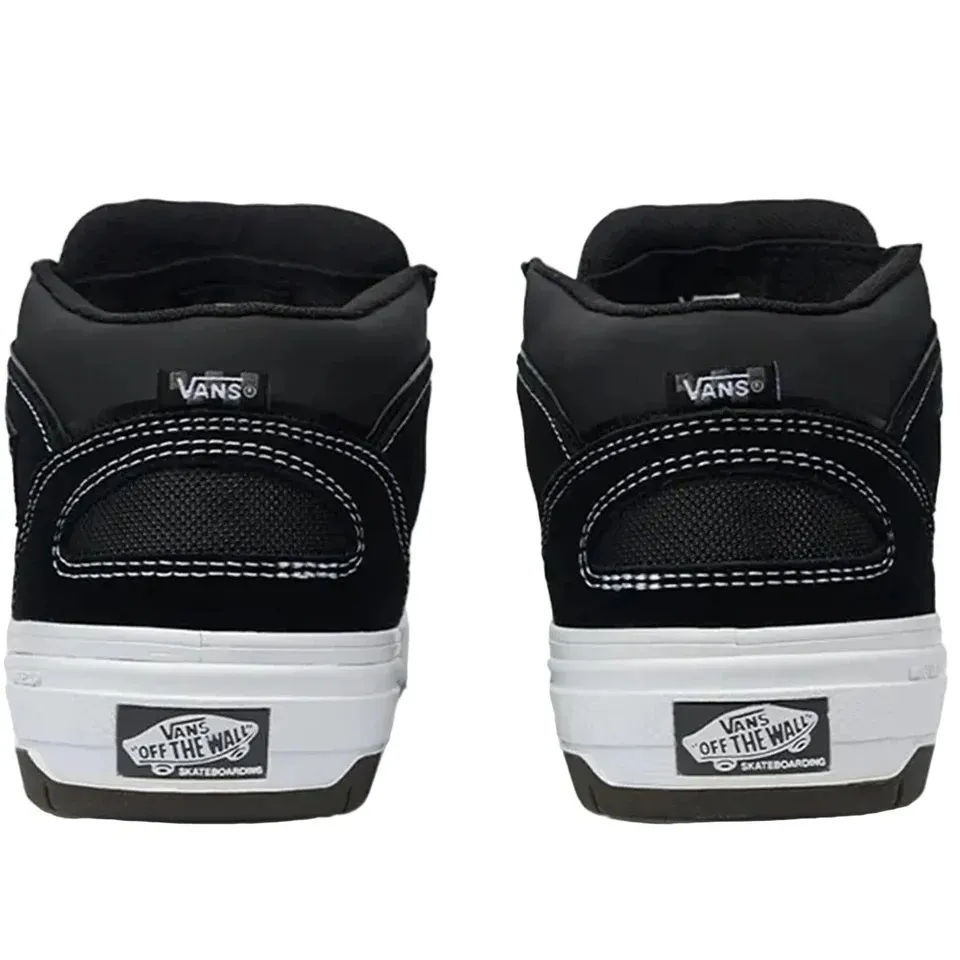 Vans Skate Half Cab Wafflecup Black White Shoes [Size: US 9]
