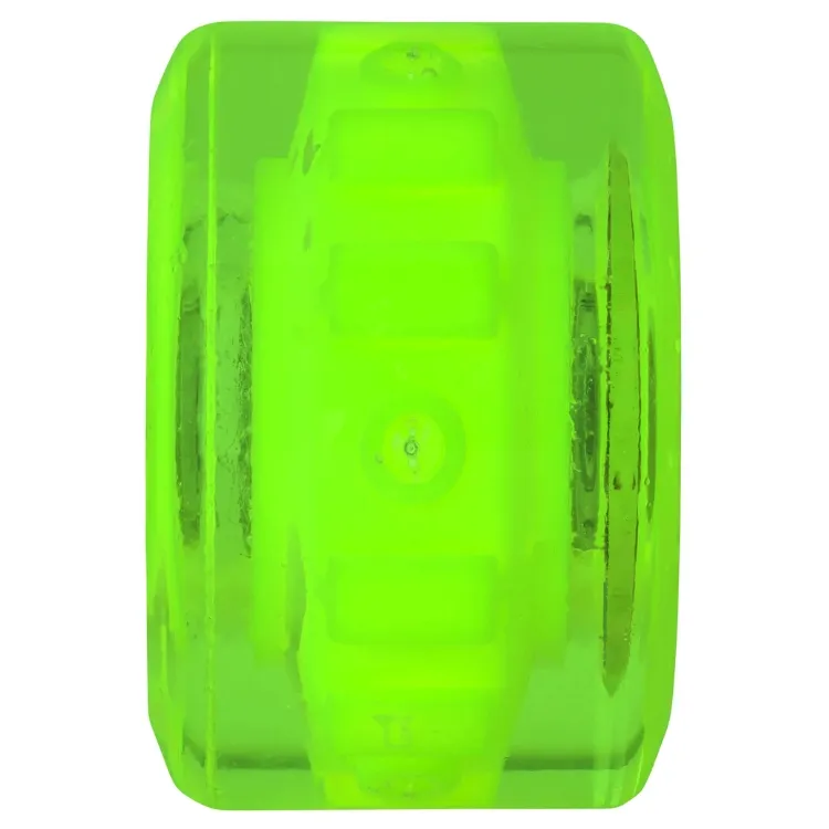 Slime Balls SB Cafe Light Ups OG Slime Green 78A 60mm Skateboard Wheels