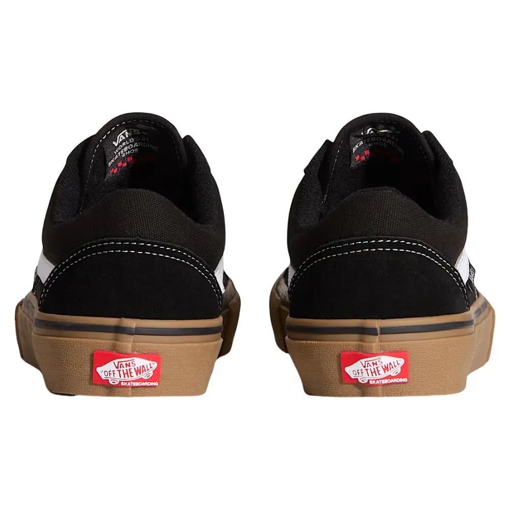 Vans Skate Old Skool Black Gum White Shoes [Size: US 9]