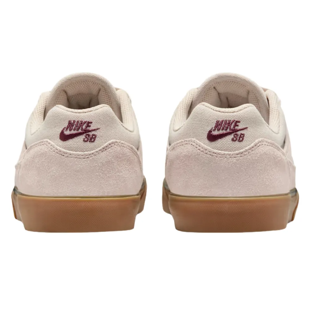 Nike SB Malor Cream Phantom Gum Brown Burgundy Crush Mens Skate Shoes [Size: US 9]