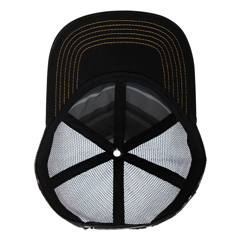 Creature High Country Black Trucker Hat