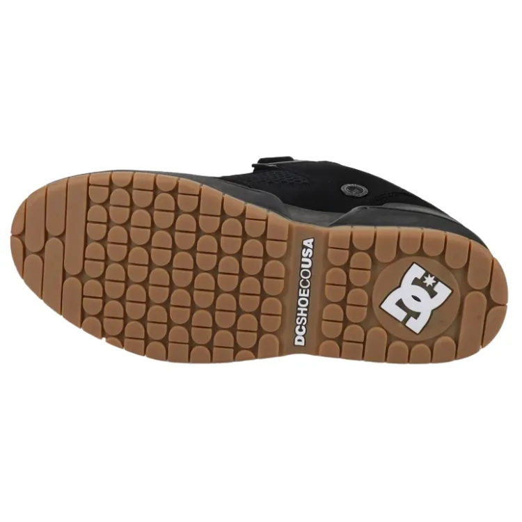 DC JS 1 Black Black Gum Mens Shoes [Size: US 9]