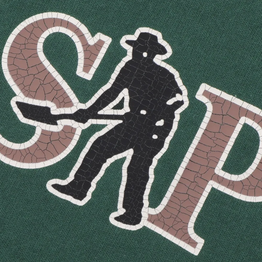 Passport Official Contrast Washed Green T-shirt [Size: M]