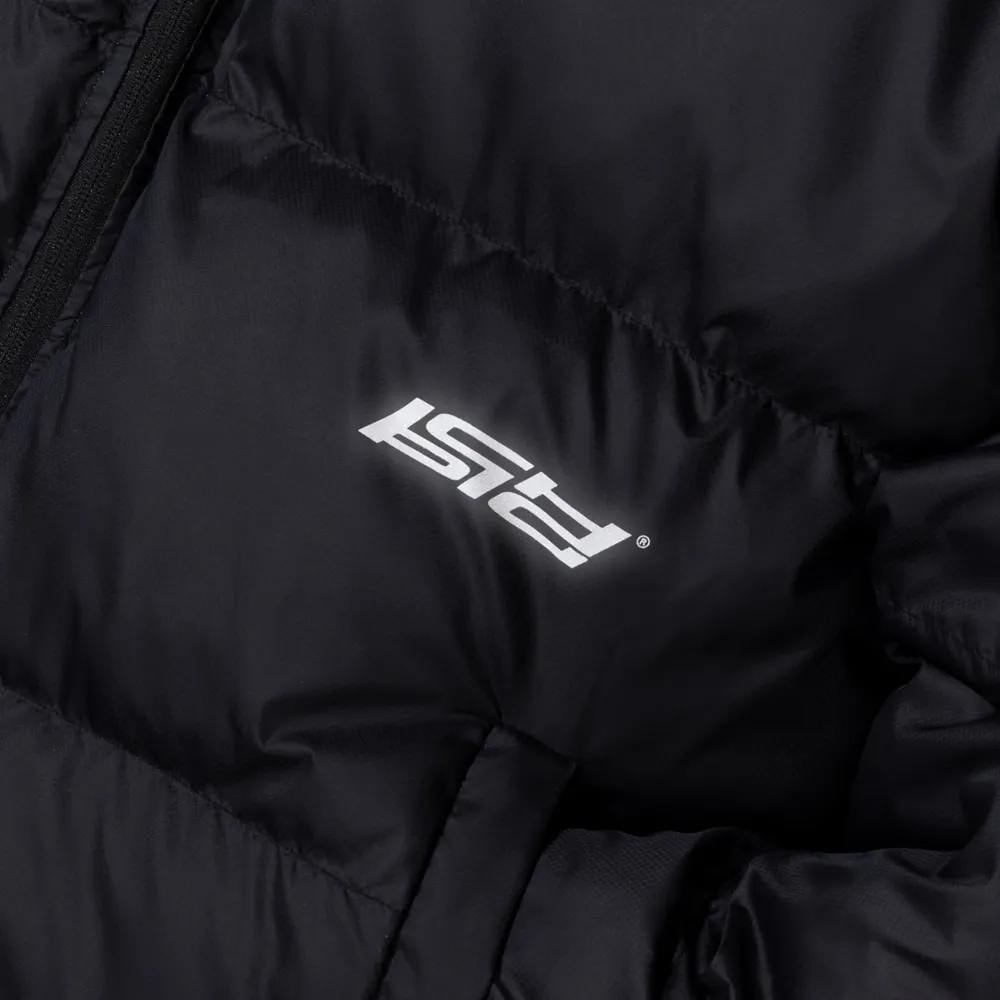 Ichpig Odyssey Reversible Powder Black Puffer Jacket [Size: L]