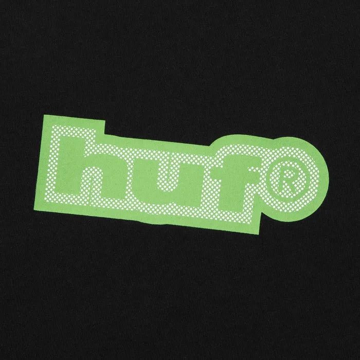 HUF 89 Outline Black T-Shirt [Size: M]
