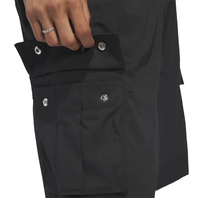 Adidas Skateboarding Cargo Black Shorts [Size: M]