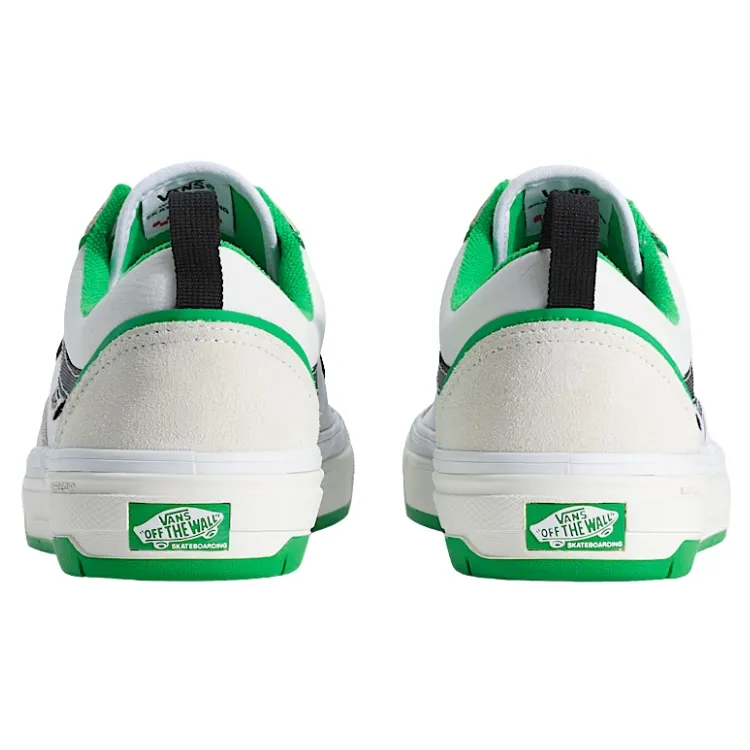 Vans Skate Old Skool Wafflecup White Green Shoes [Size: US 9]