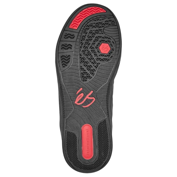 Es Imprint Black Black Mens Skate Shoes [Size: US 9]