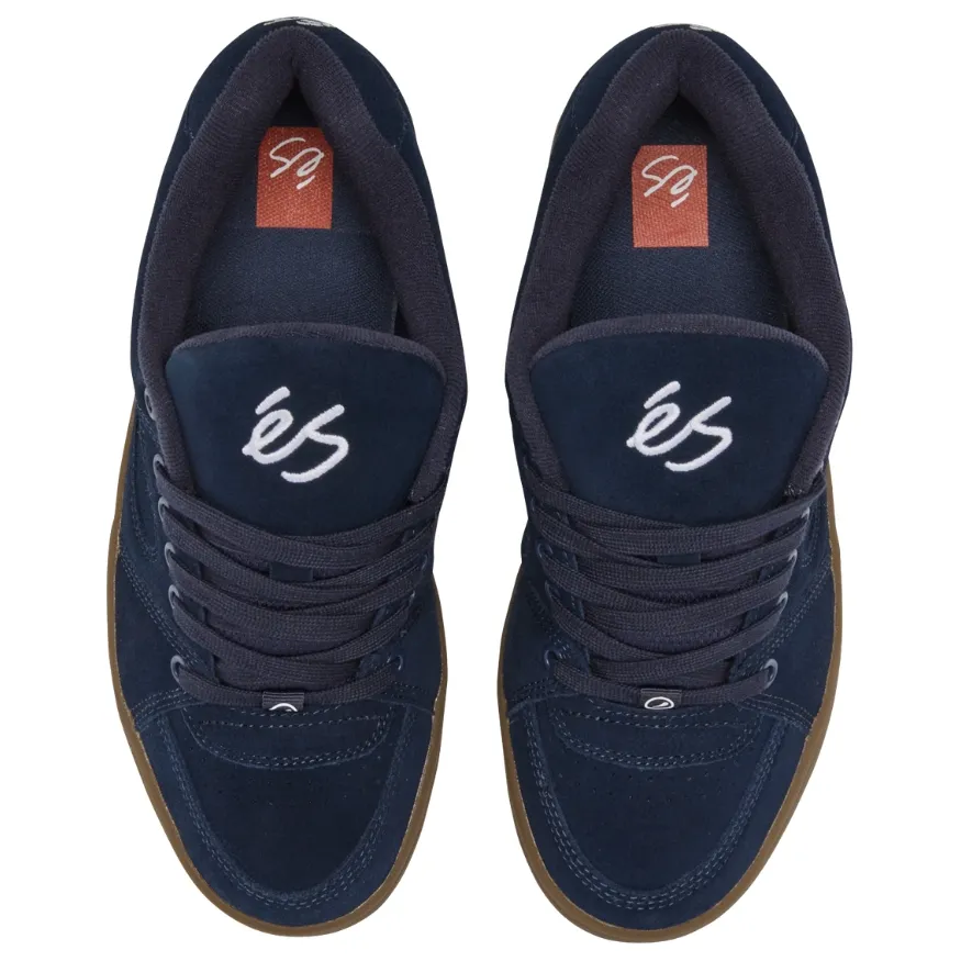 Es Accel Navy Gum Mens Skate Shoes [Size: US 9]