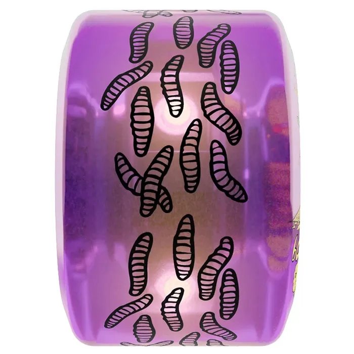 Slime Balls Sam Hitz Light Ups OG Slime Purple 78A 60mm Skateboard Wheels