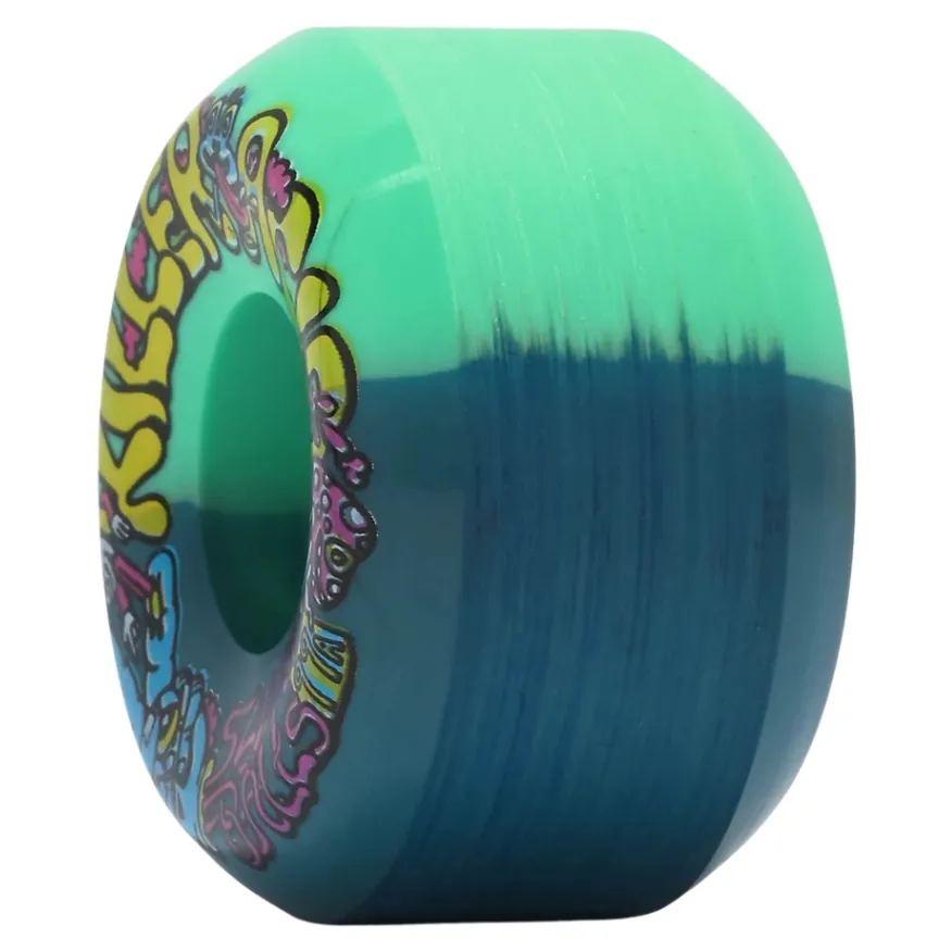 Slime Balls Killer Acid Teal 99A 54mm Skateboard Wheels