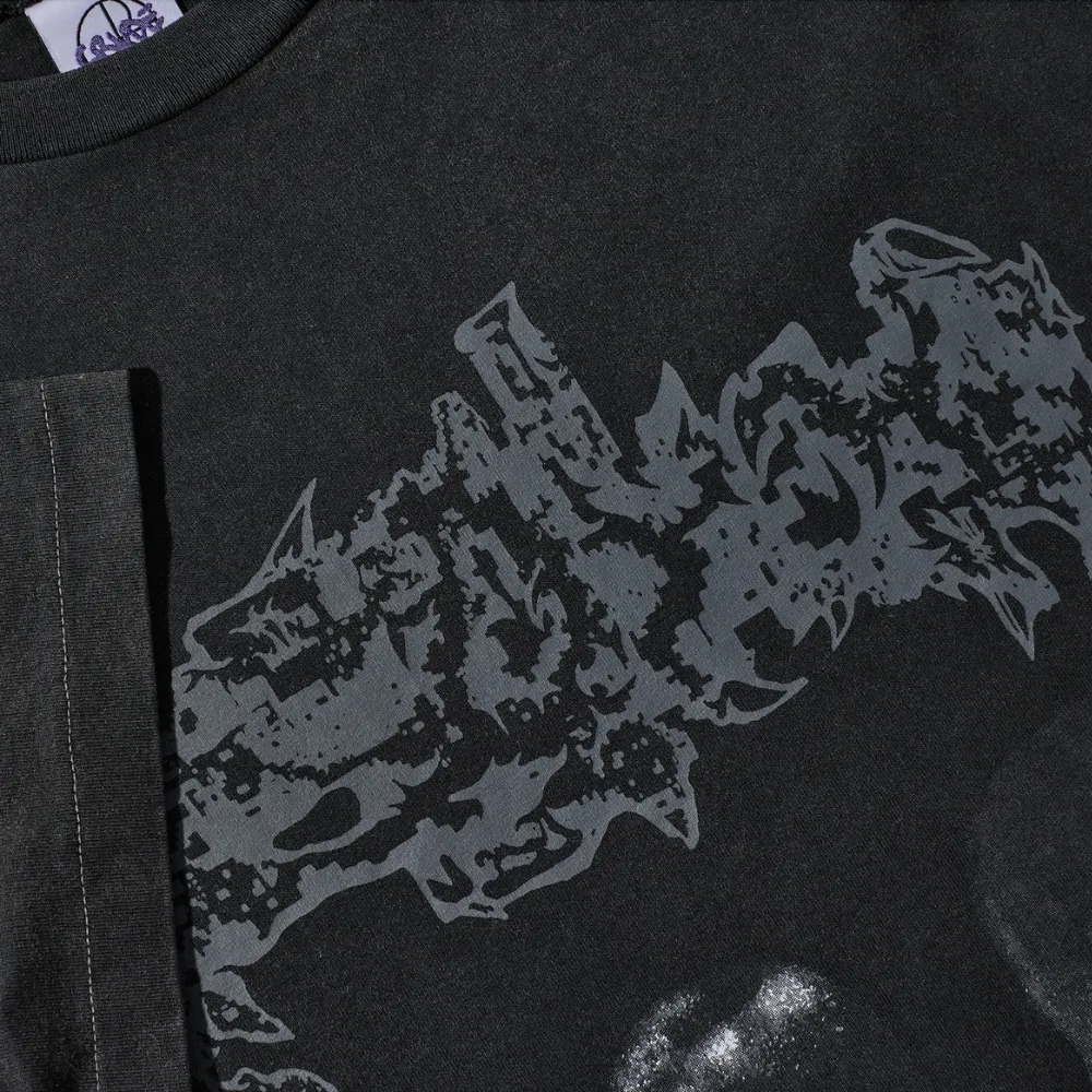 Polar Skate Co Band Overhead Silver Black T-Shirt [Size: XL]