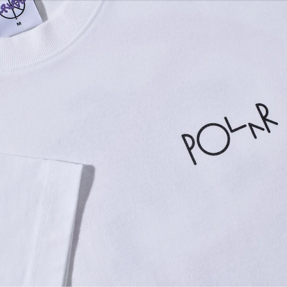 Polar Skate Co Lost & Found White T-Shirt [Size: L]